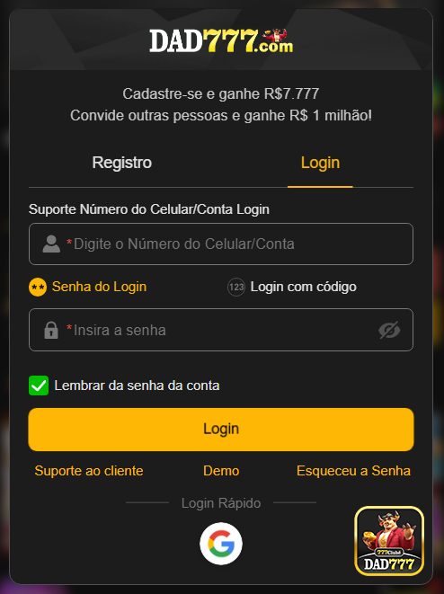 Segurança dad777.com